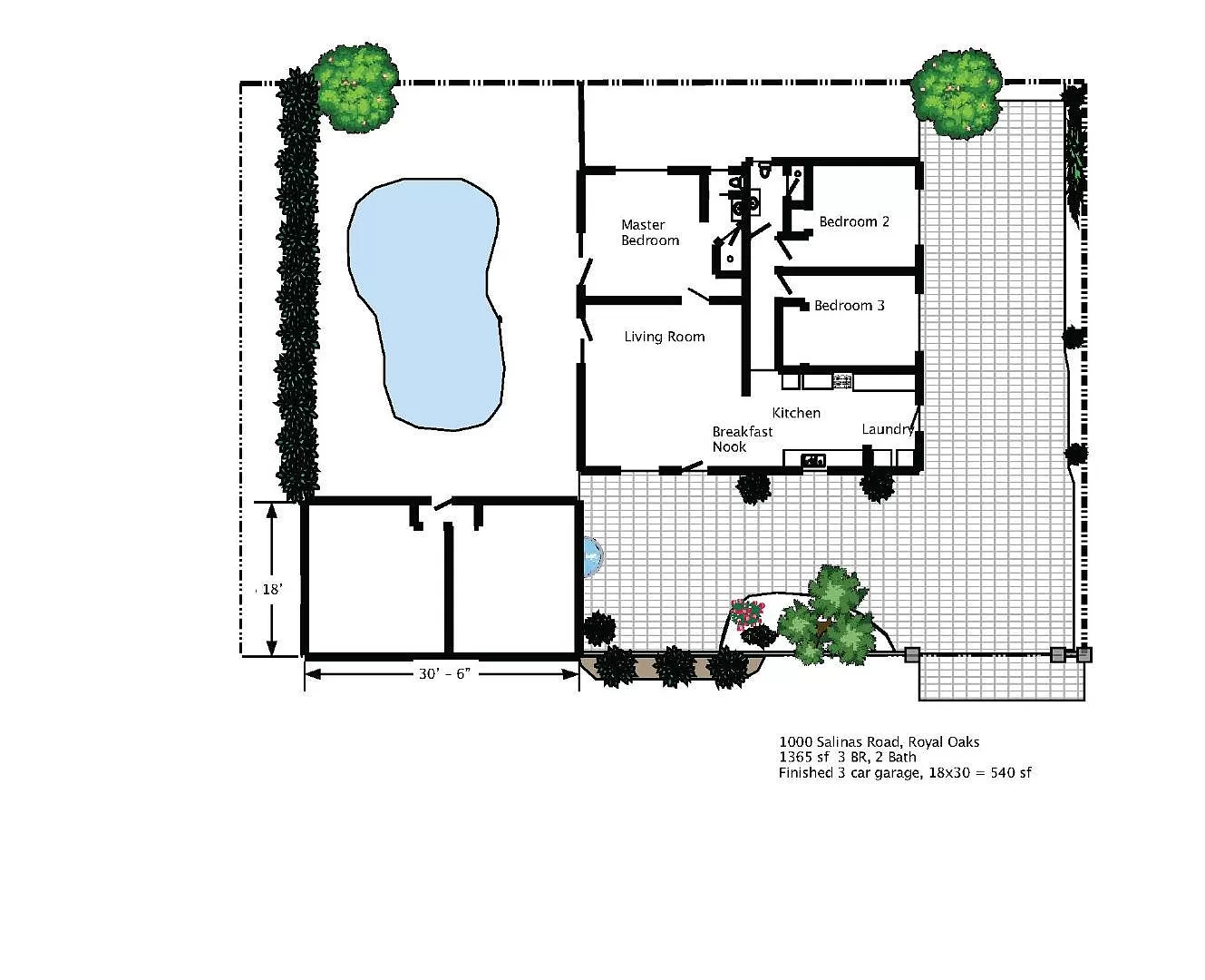Site plan.