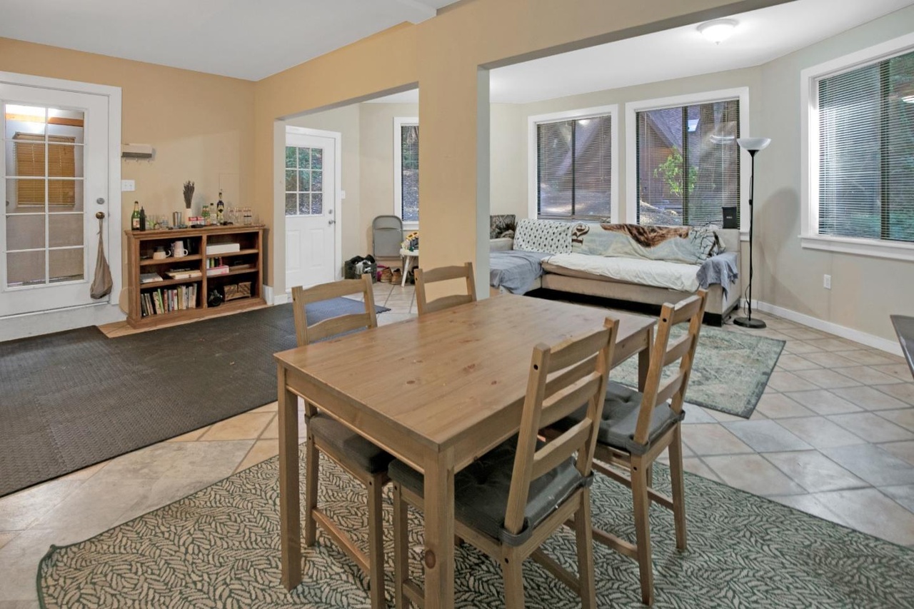 Large open main-floor space with many possible uses.