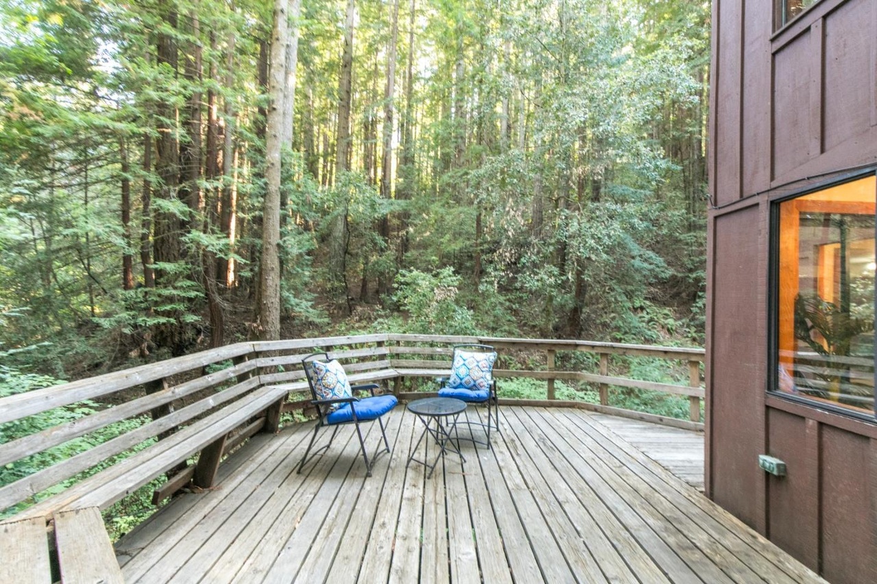 Views from the deck are fantastic.