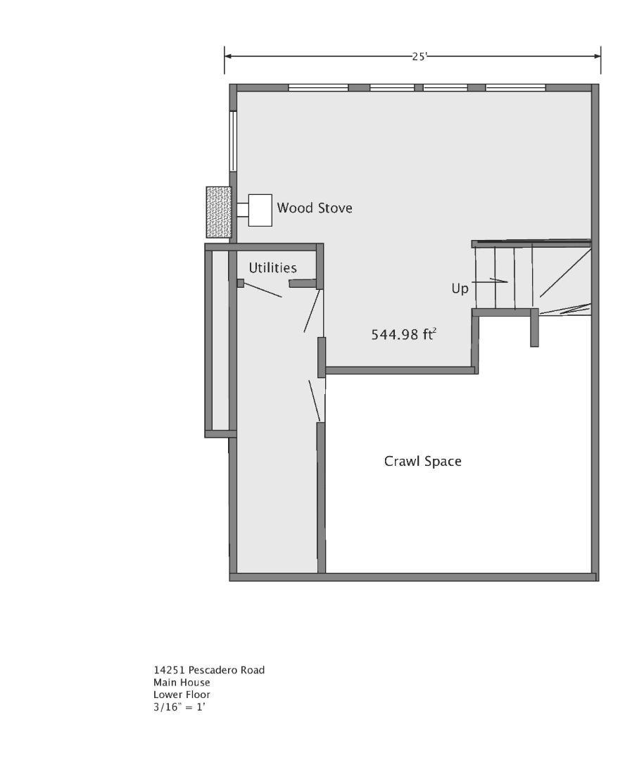 Lower floor plan.