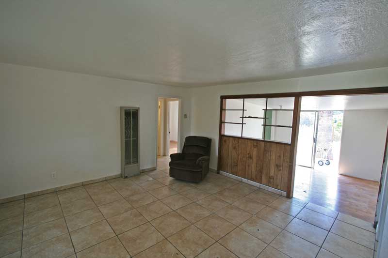 Additional family space and large storage room beyond LR.