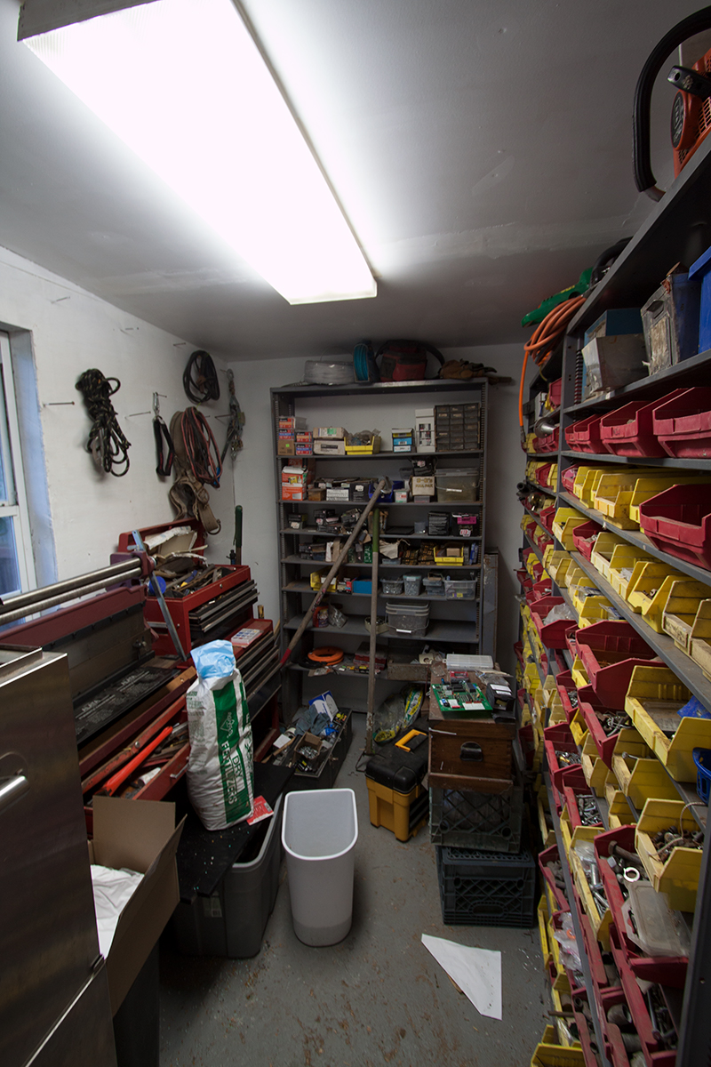 Smaller room off the main shop.