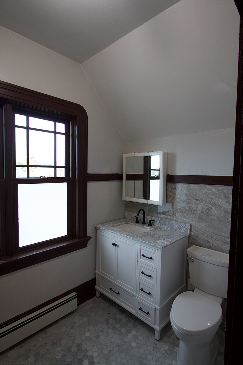 Upstairs bathroom.
