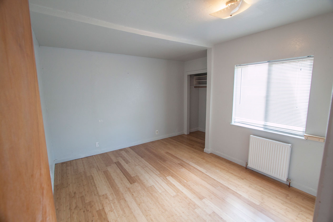 Same bedroom unfurnished.