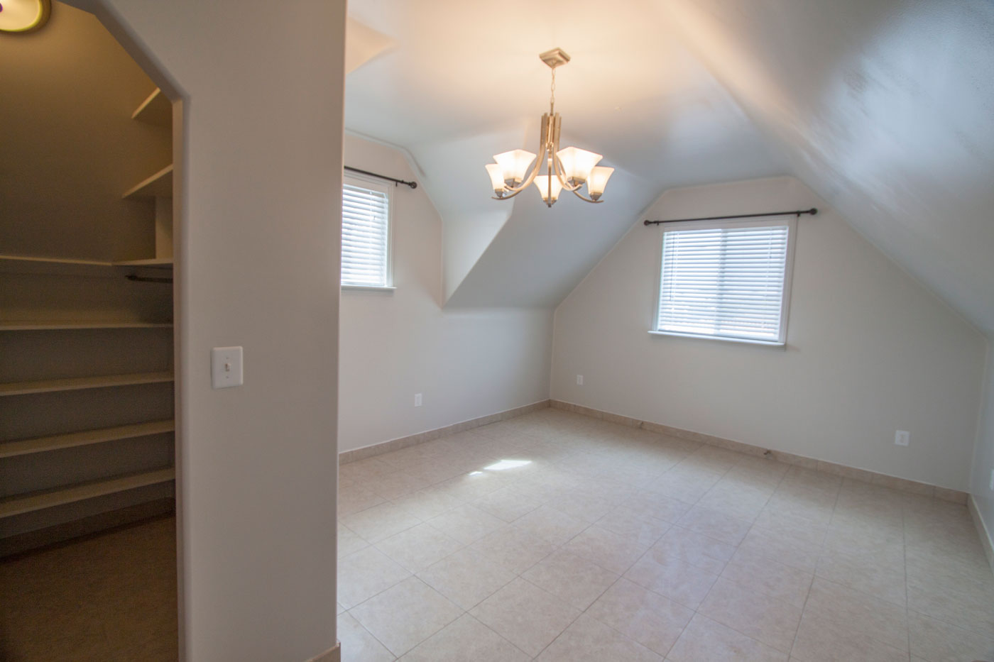 Master bedroom unfurnished.