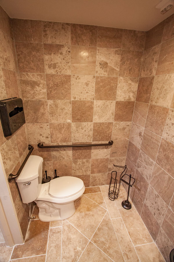 Restroom—another view.